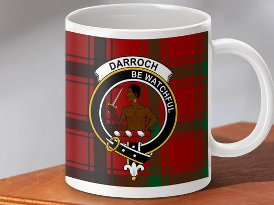 Darroch Be Watchful Clan Emblem Mug product