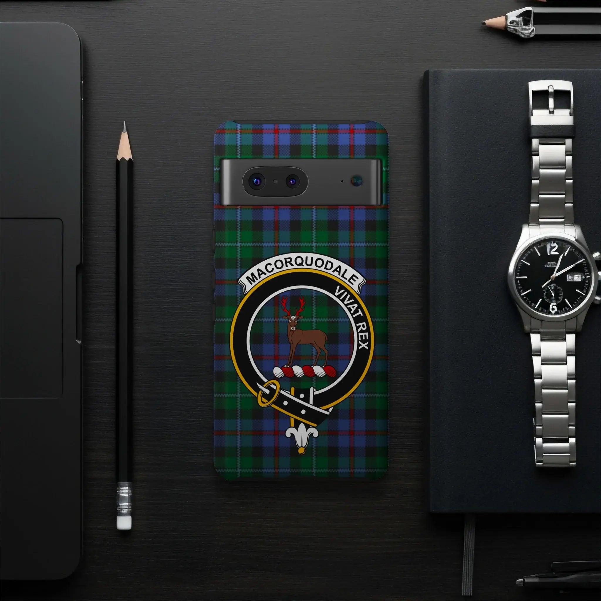 Clan Macorquodale Vivat Rex Phone Case Cover
