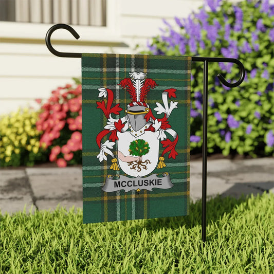 McCluskie Family Crest Yard Flag product