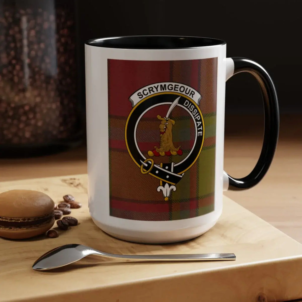 Scrymgeour Dissipate Crest Emblem Coffee Mug