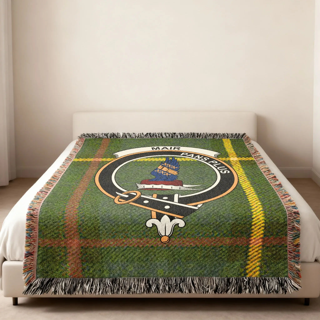 Mair Pans Plus Tartan Pattern Bed Throw Blanket
