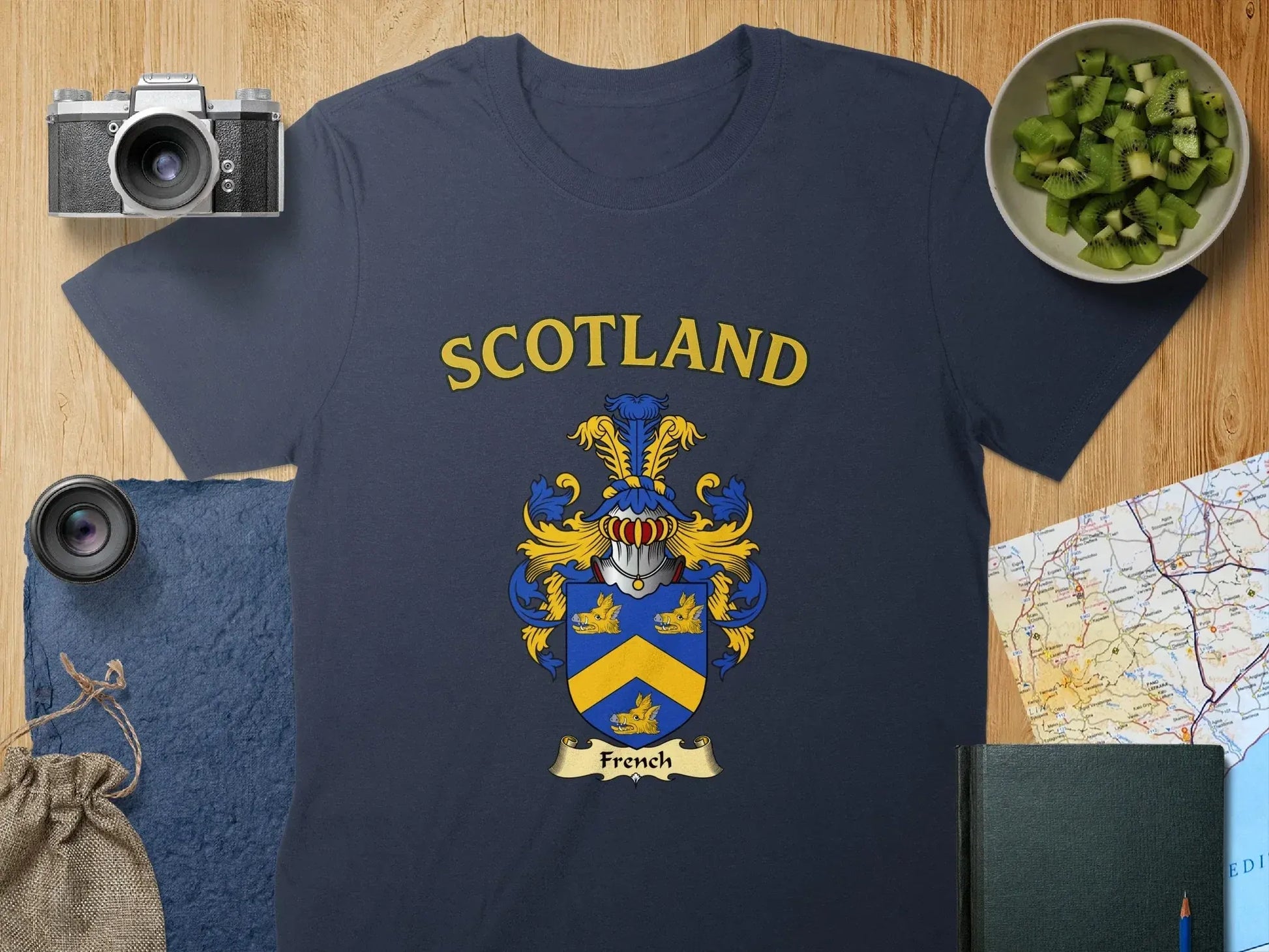 Scotland Family Crest Graphic Design T-shirt product