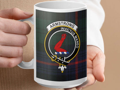 Armstrong Clan Crest Mug - Living Stone Gifts