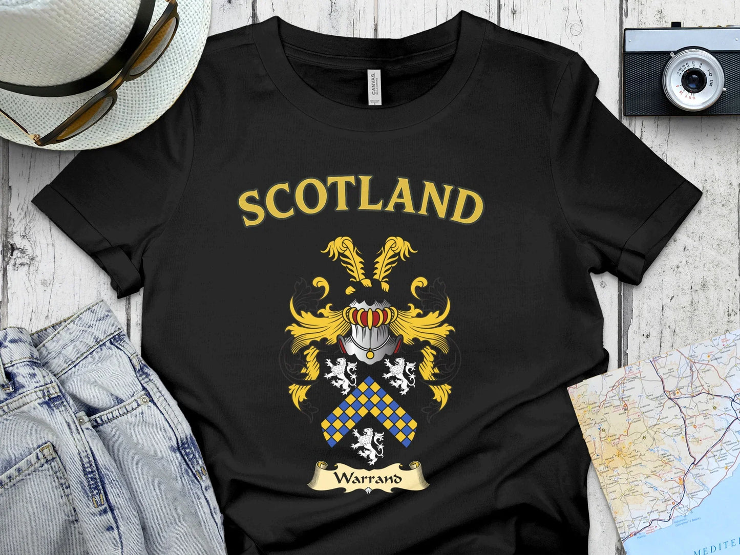 Scotland Crest Graphic T-shirt Wardray Coats of Arms product