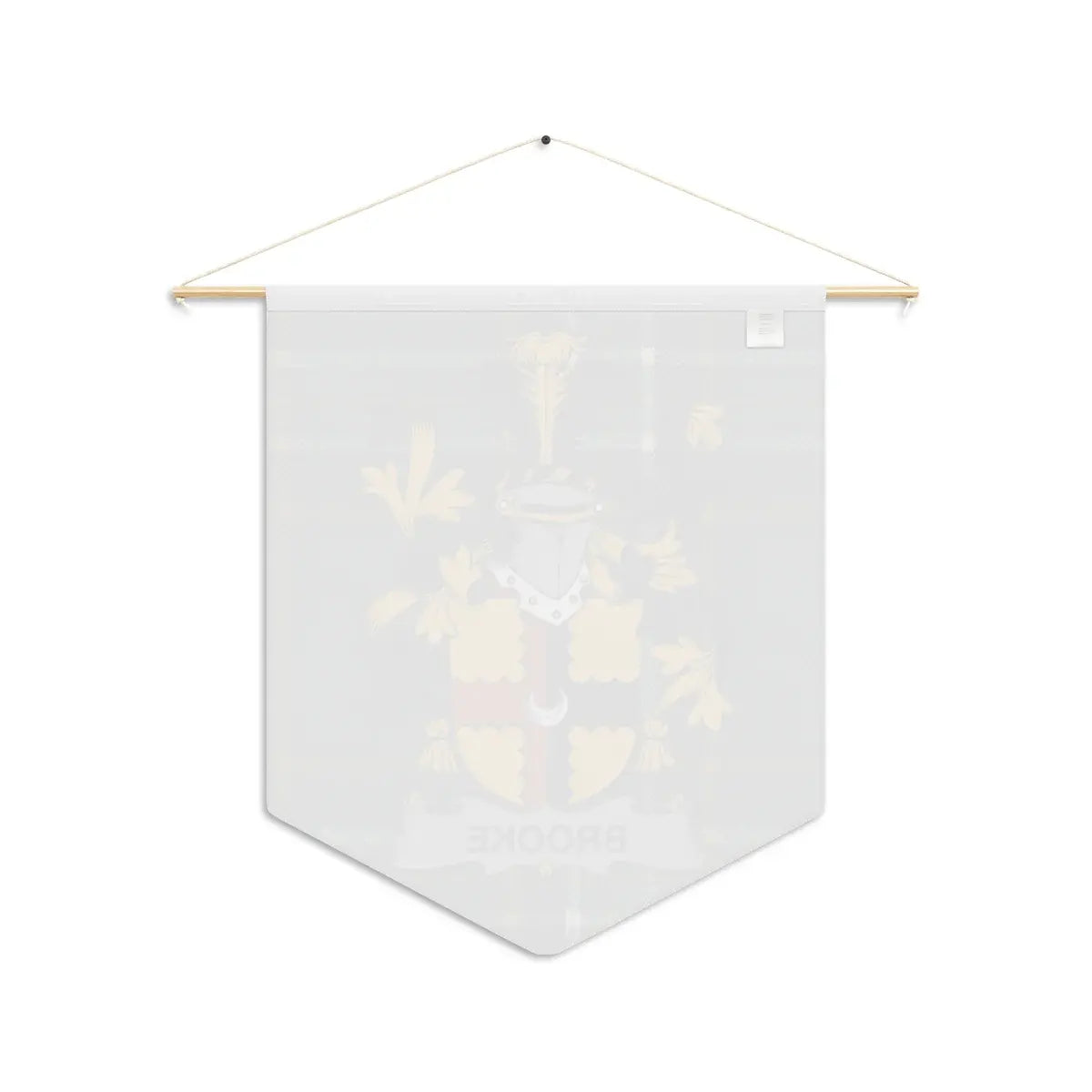 Vintage Family Crest Banner with Name Display product type