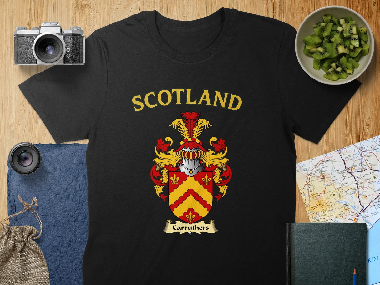 Scotland Carruthers Clan Family Crest T-shirt product