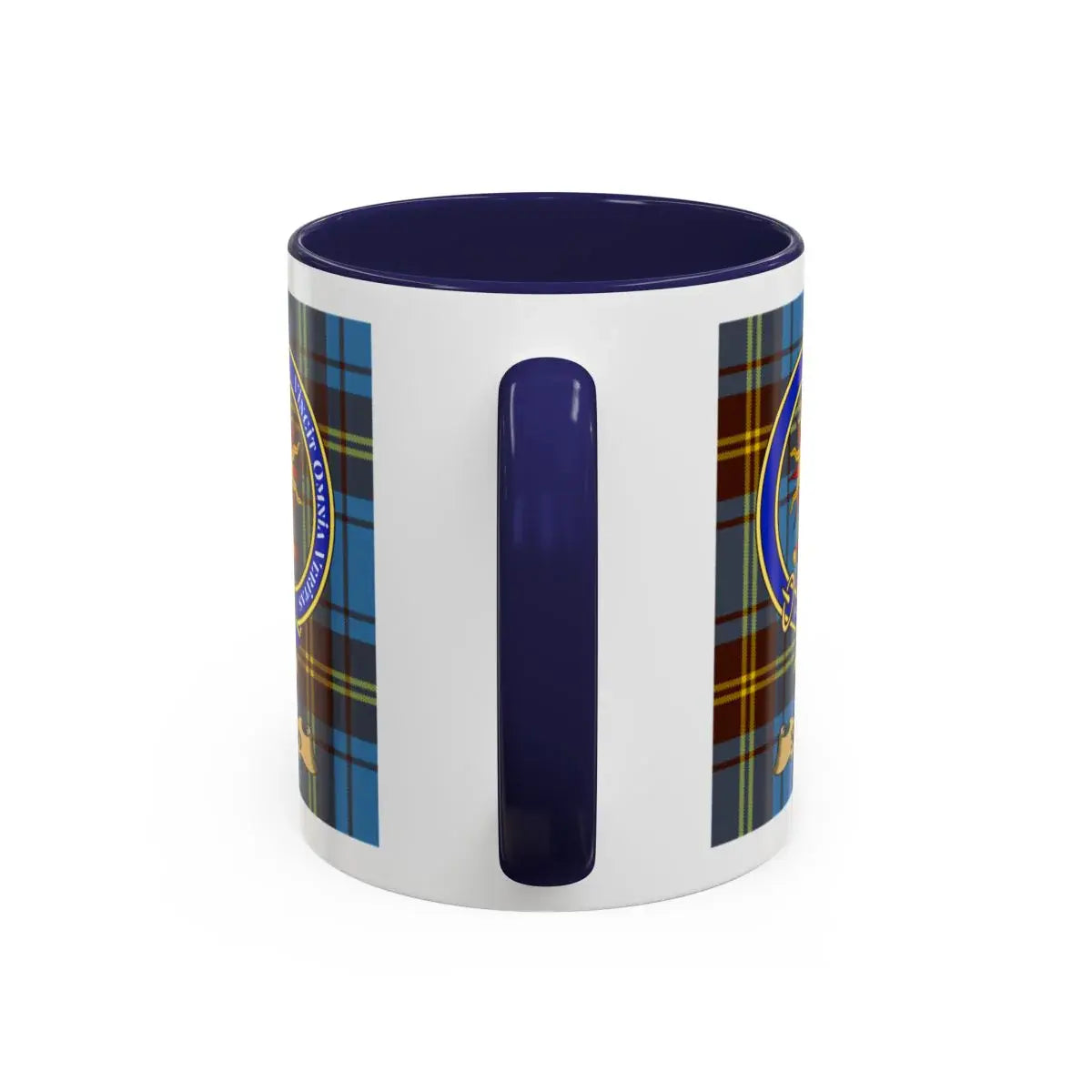 Sligo family crest mug shown in 11 oz and 15 oz sizes