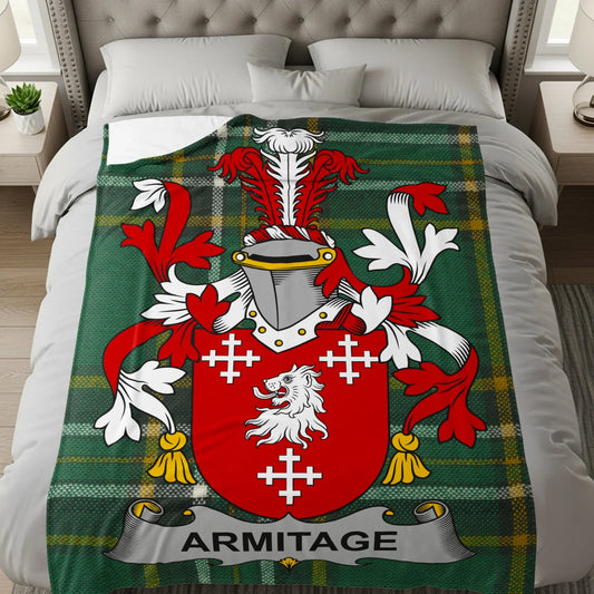 Armitage Family Crest Plaid Blanket product type