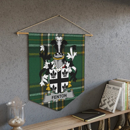 Customizable Family Crest Banner Wall Hanging product
