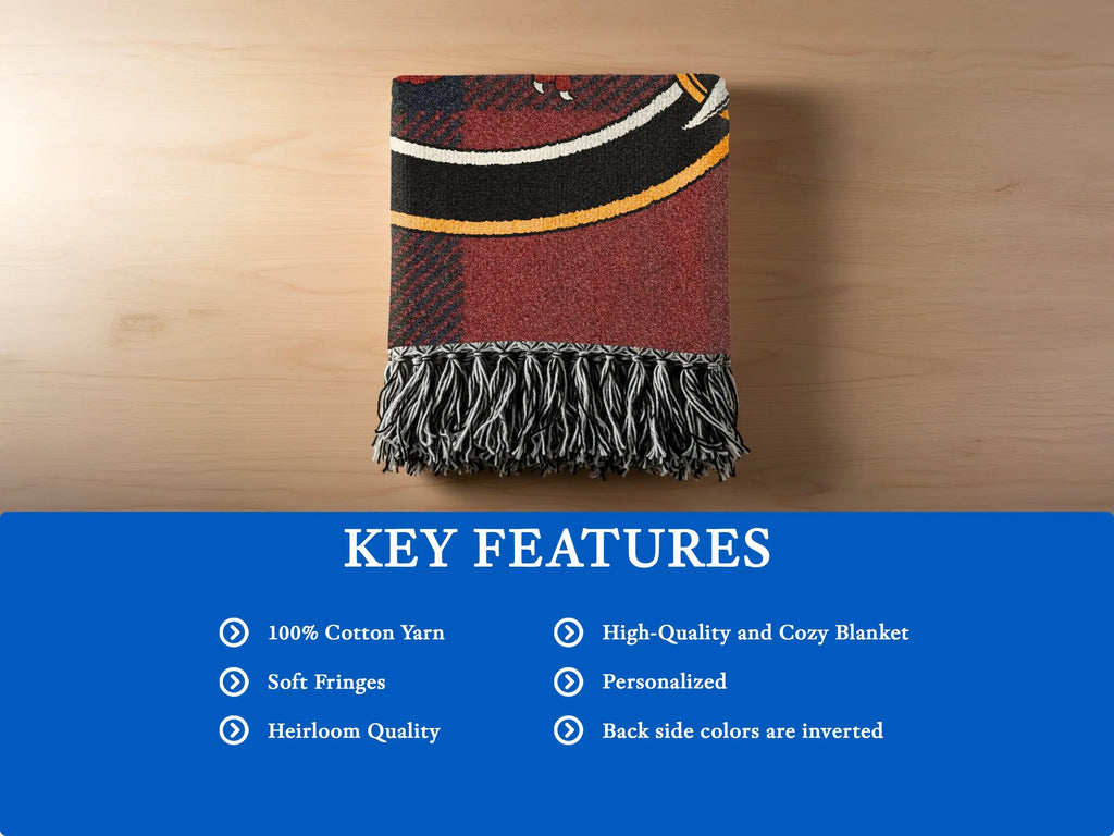 High-Quality and Cozy Blanket with Soft Fringes Blanket
