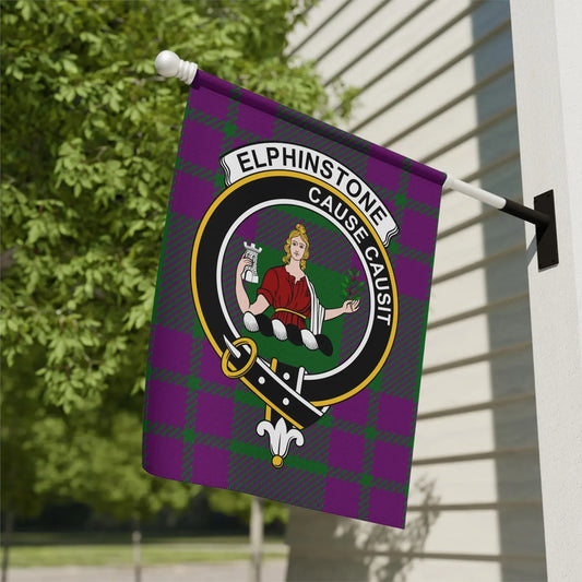 Elphinstone Cause Causit Tartan Flag for Home Decor product