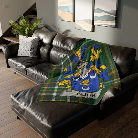Bligh Family Crest Blanket Cozy Sofa Cover product