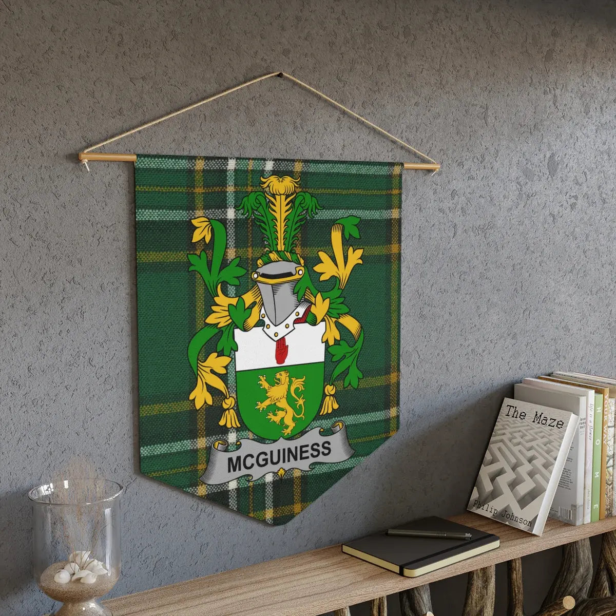 McGuinness Family Crest Wall Hanging Decor product type