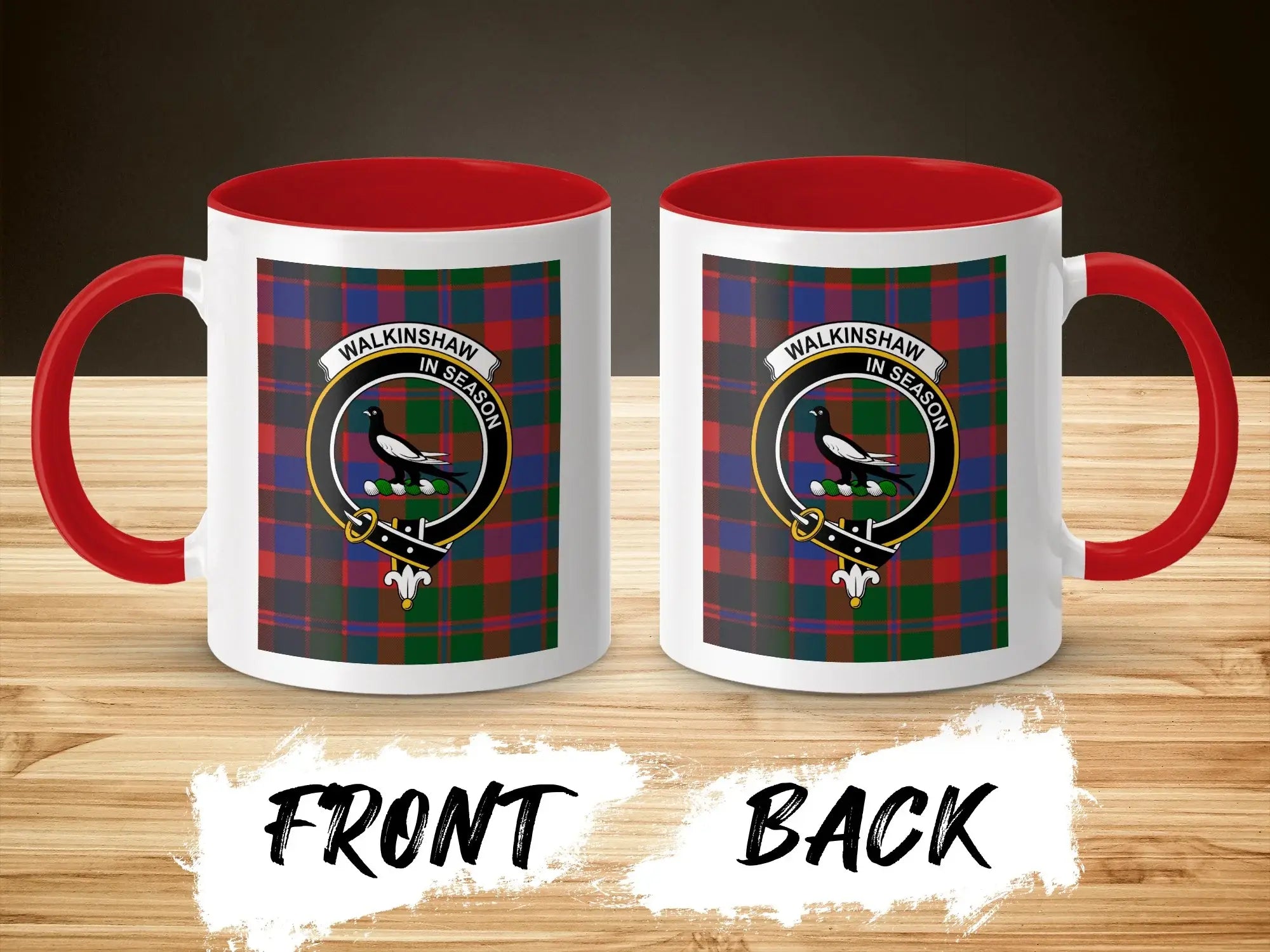 Walkinshaw In Season Scottish Tartan Mug
