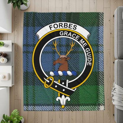 Forbes Grace Me Guide Plaid Deer Print Blanket product