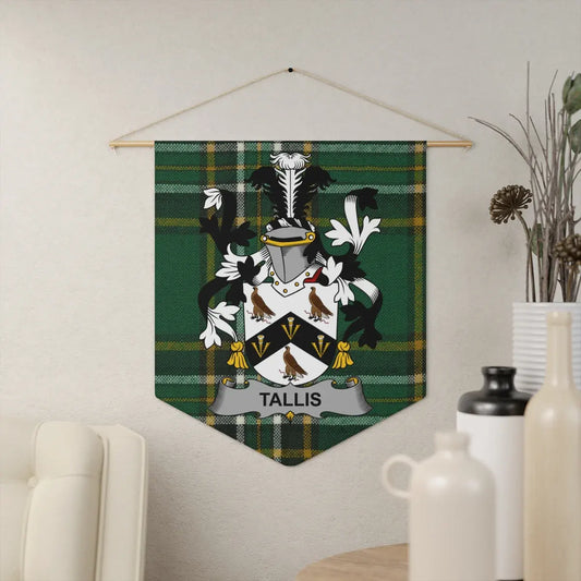Tallis Plaid Green and Black Wall Hanging product type
