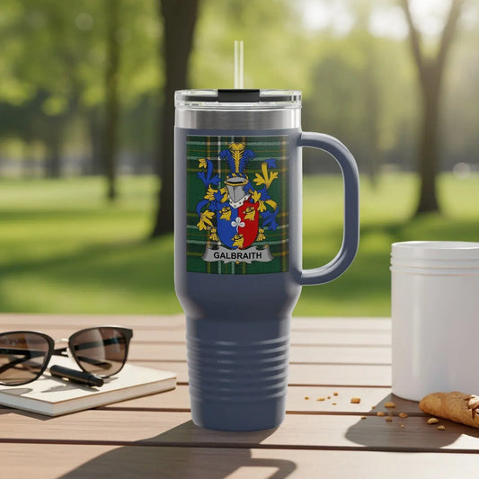 Personalized Galbraith Crest Travel Tumbler product type