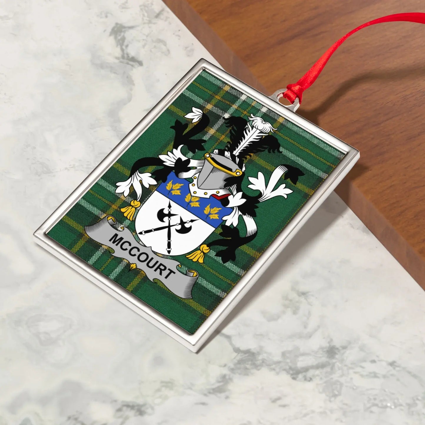 Historic Family Crest Ornament Decor Product