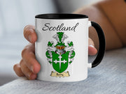 Berry Scottish Family Crest Accent Mug