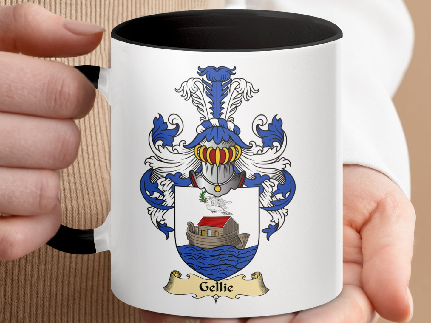 Clan Gellic Scottish coat of arms charming family Mug - Living Stone Gifts