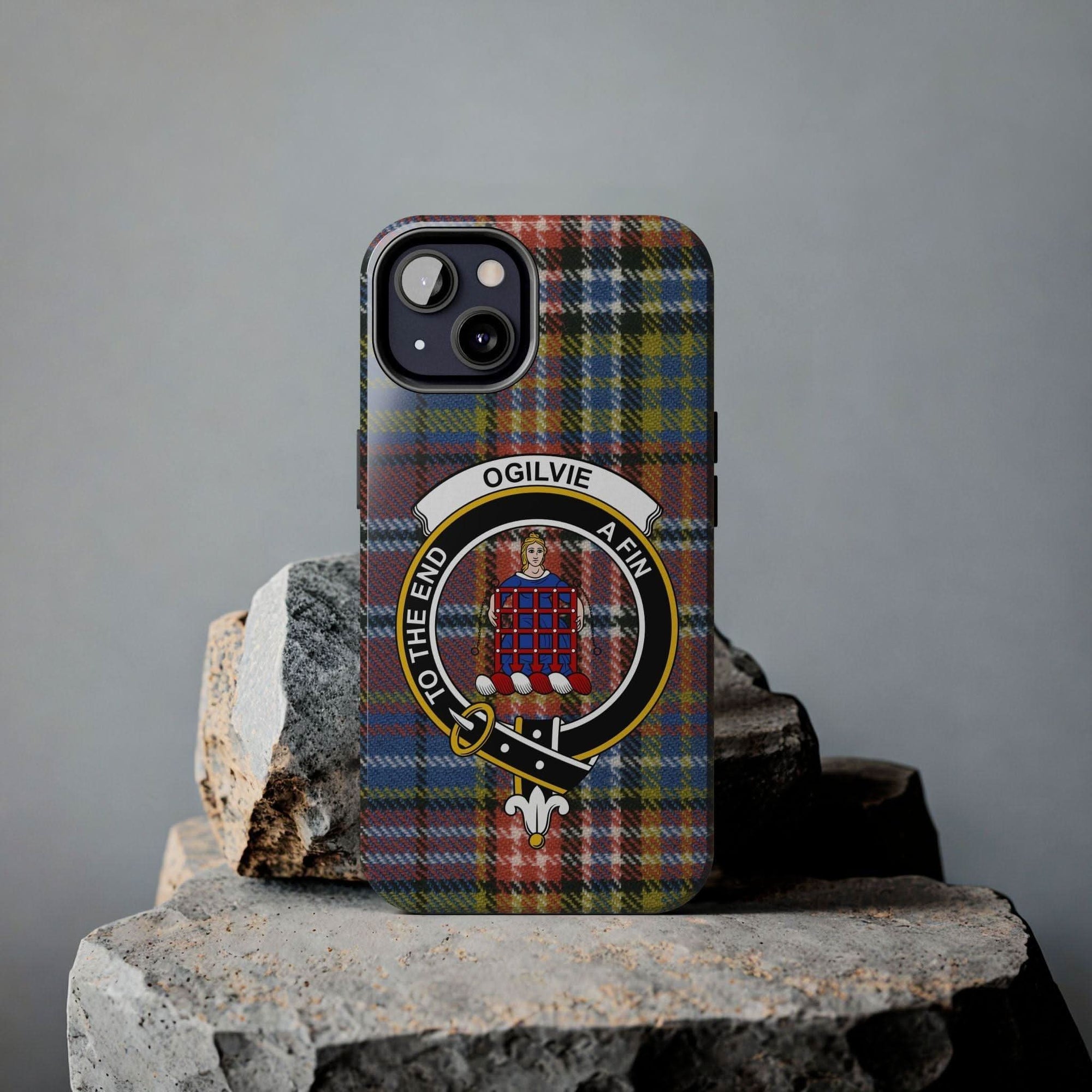 Ogilvie Clan Scottish Tartan Cell Phone Case - Celtic Ancestry Gifts