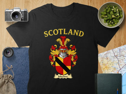 Scotland MacIver Crest Emblem Graphic T-shirt product type