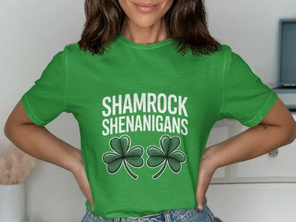 Shamrock Shenanigans Graphic Design Tee product