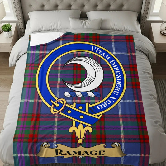 Ramage Clan Emblem Tartan Design Bedding product type
