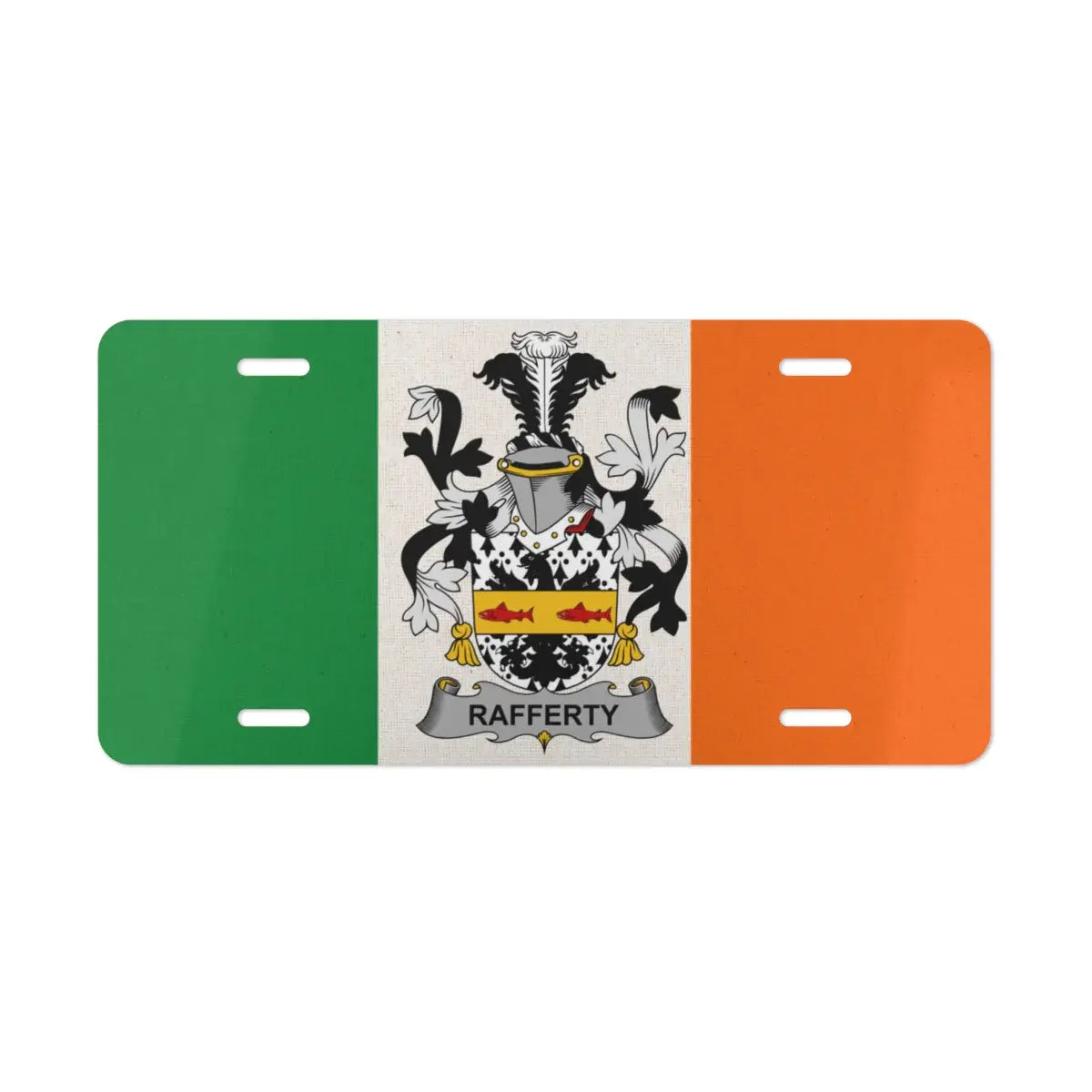 Irish Coat of Arms Rafferty License Plate product