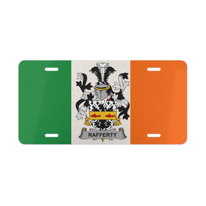 Irish Coat of Arms Rafferty License Plate product