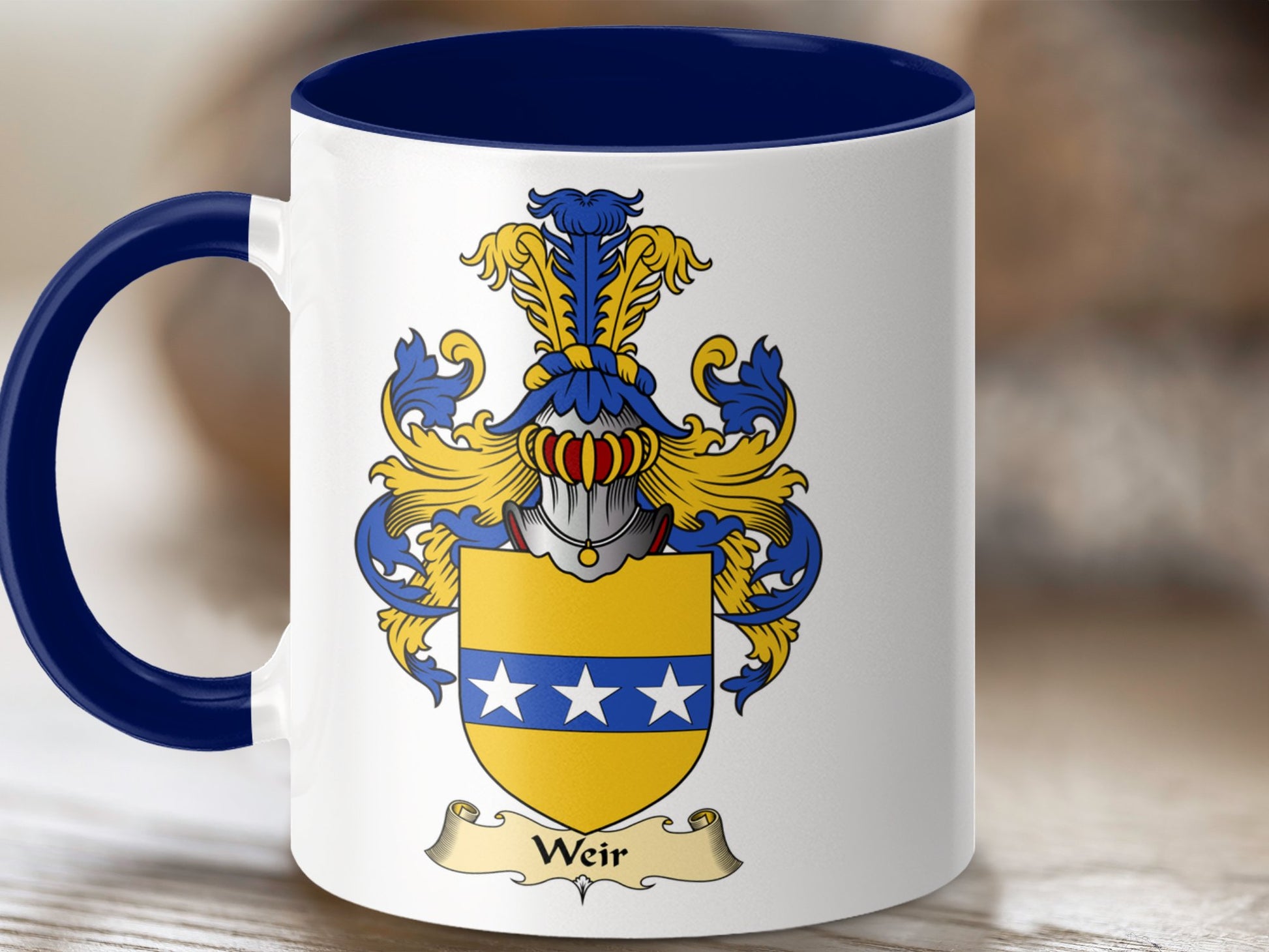 Clan Weir Scottish Coat of Arms Mug - Living Stone Gifts