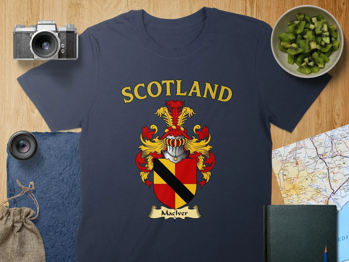 Scotland MacIver Family Crest T-Shirt product type