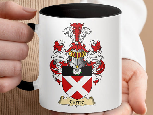 Clan Currie Scottish Clan Accent Coffee Mug - Living Stone Gifts