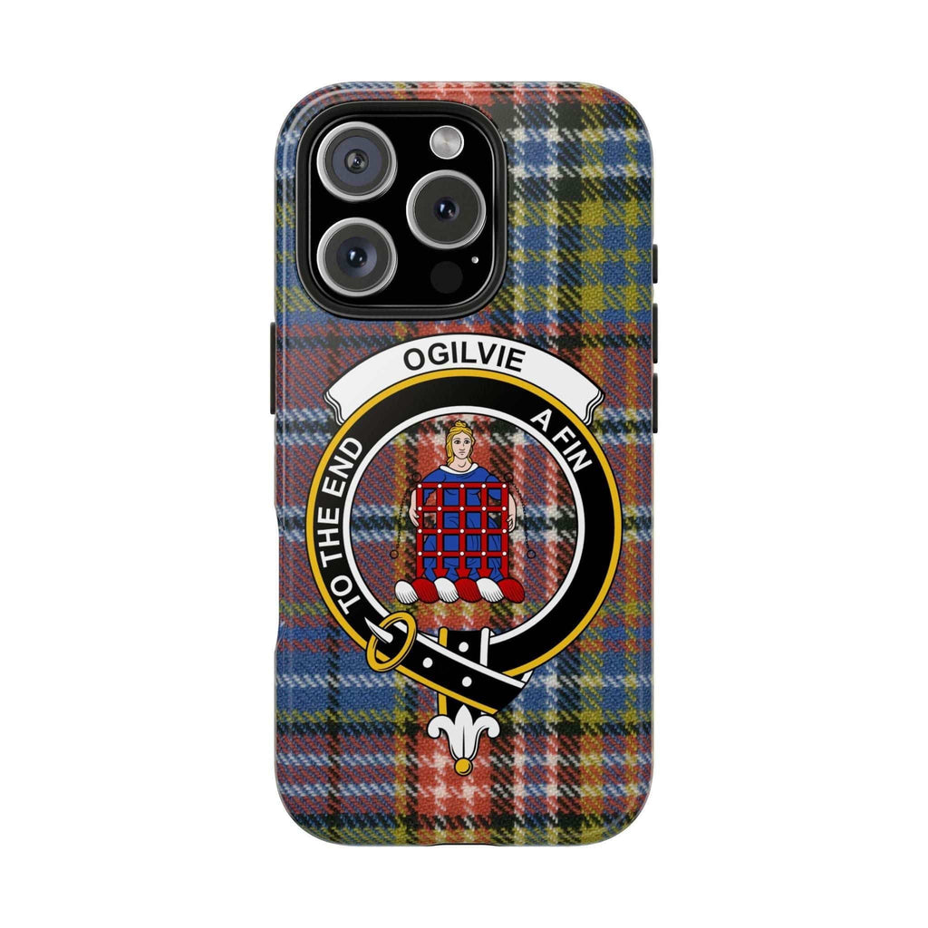 Ogilvie Clan Scottish Tartan Cell Phone Case - Celtic Ancestry Gifts