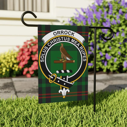 Orrock Solus Christus Mea Rupes Garden Flag product