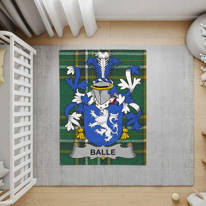 Custom Family Crest Area Rug Personalized Home Decor product