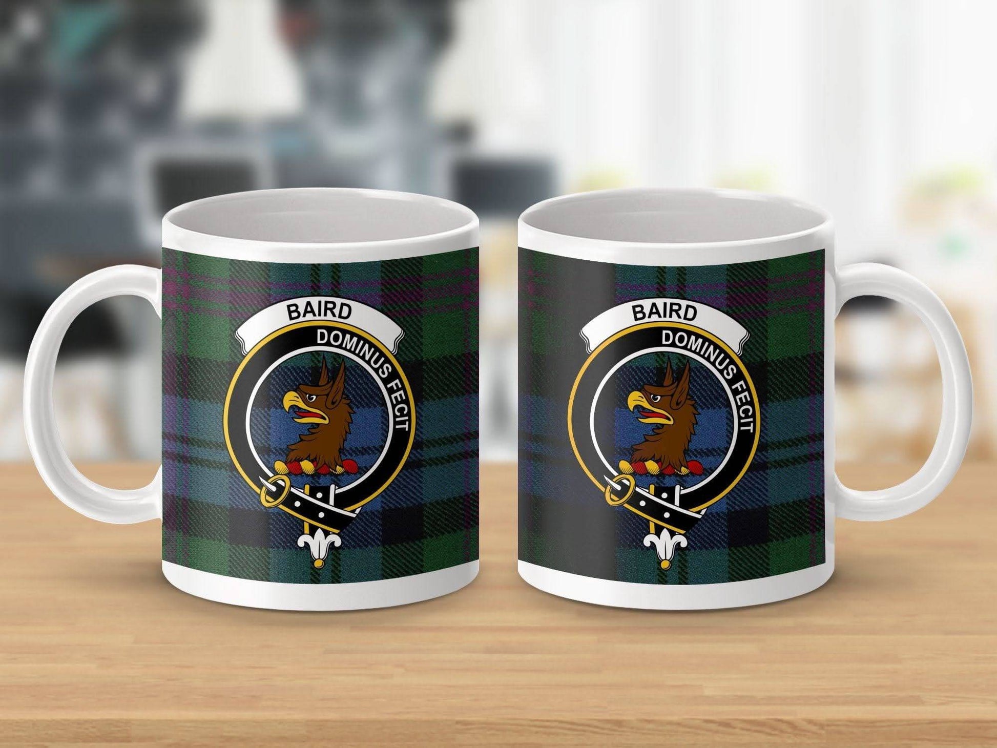 Personalized Baird Dominus Fecit Crest Mug product