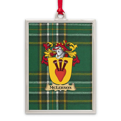 McLernon Tartan Design Family Crest Ornament product