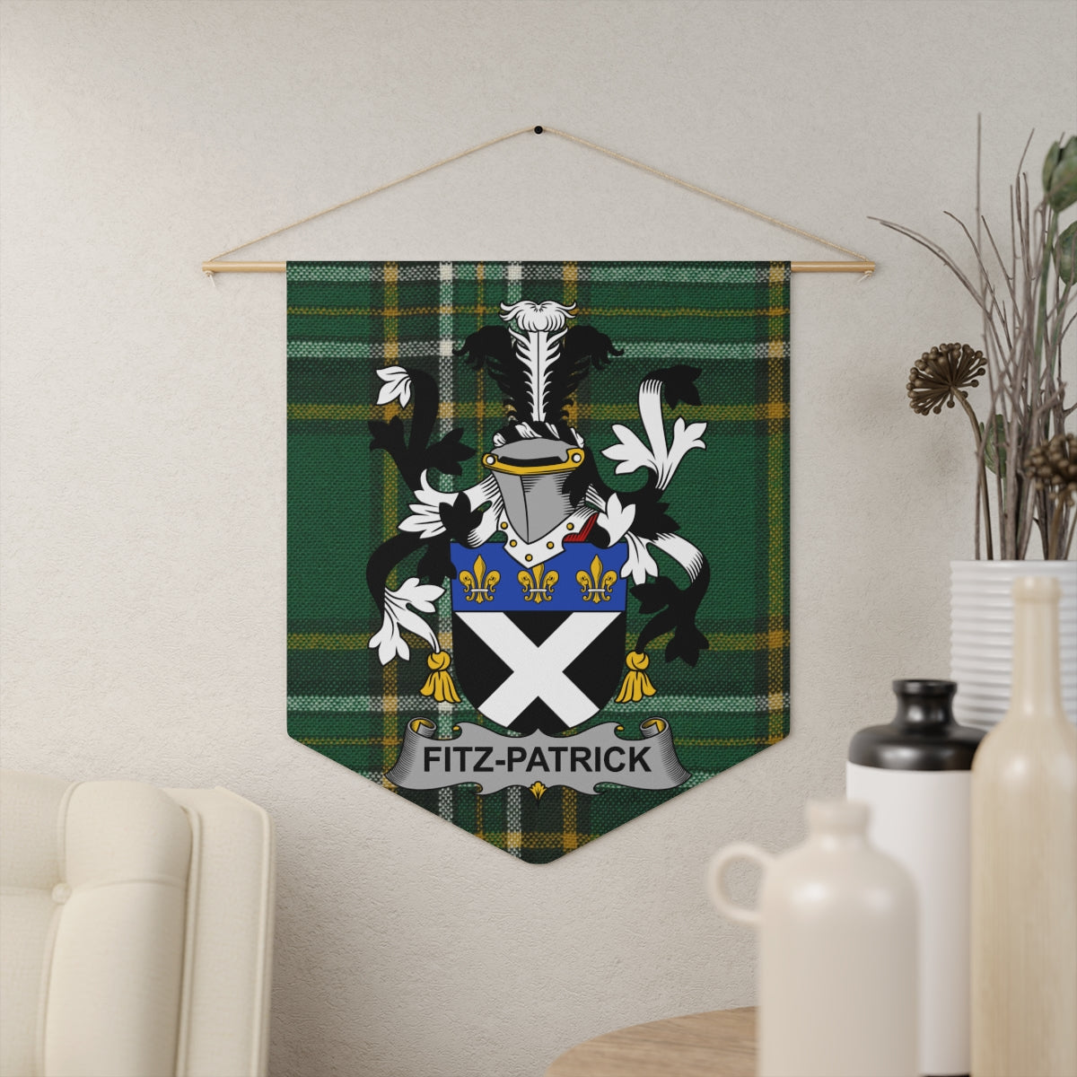 Fitz-Patrick Family Crest Wall Hanging product