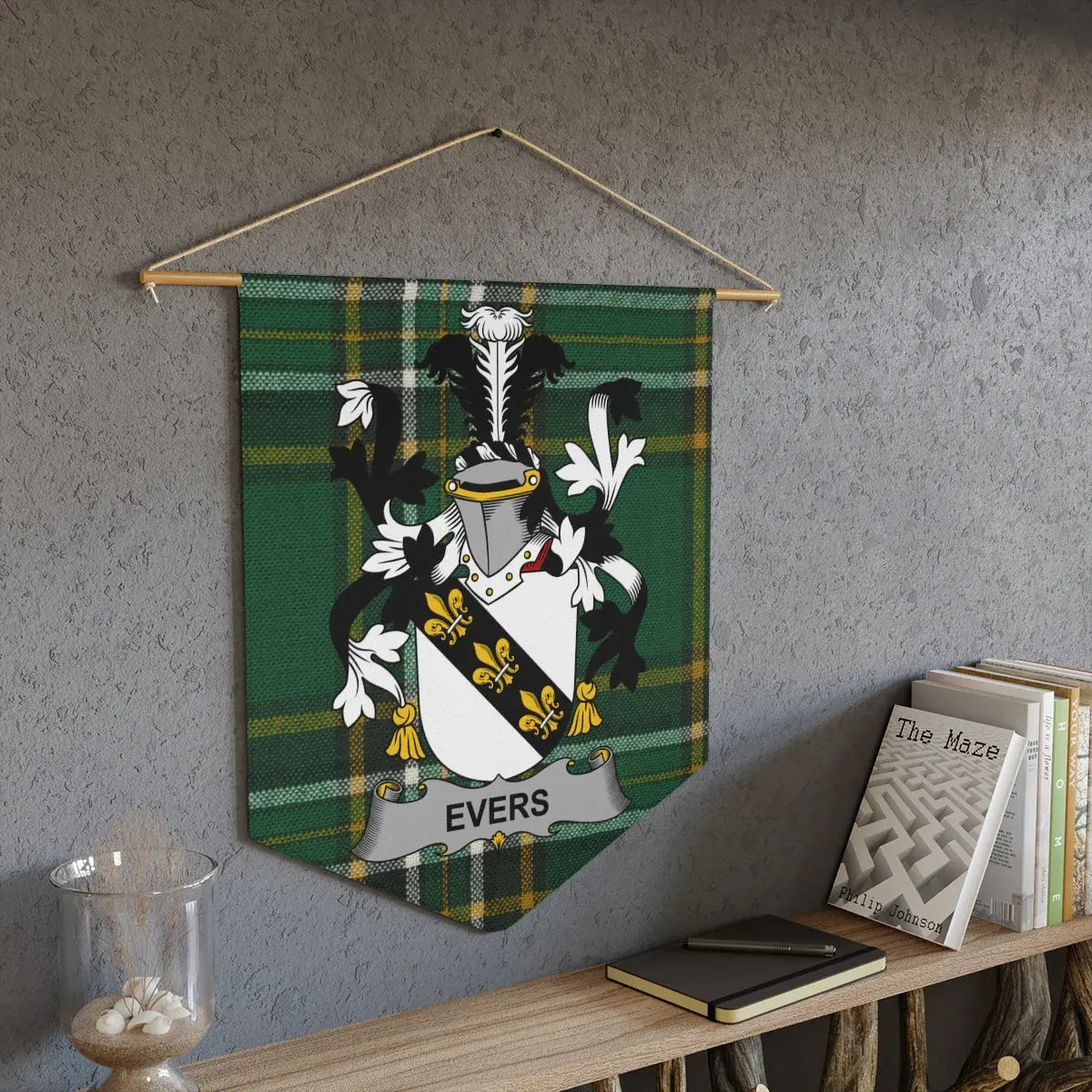Personalized Evers Coat of Arms Wall Hanging product