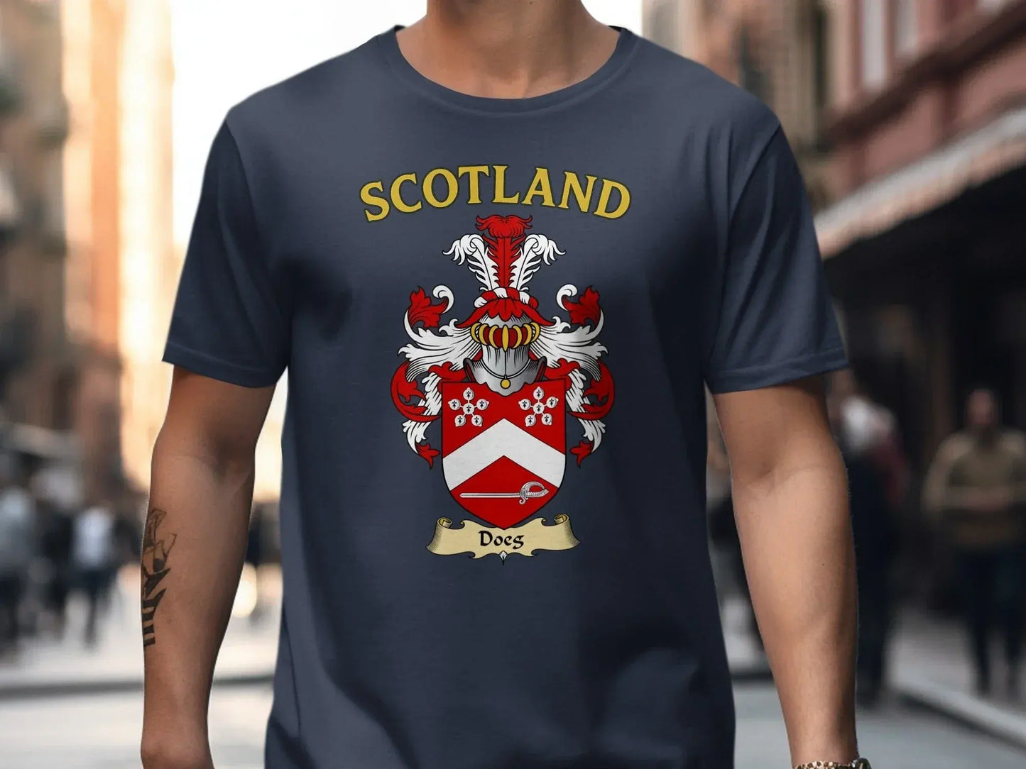 Scotland Does Emblem Printed T-Shirt product type