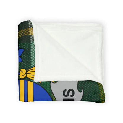 Unique Cozy Blanket with Colorful Custom Design product