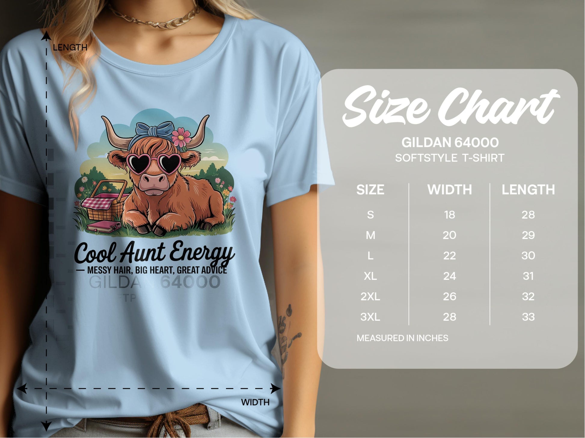 Cool Aunt Energy Graphic Softstyle T-Shirt product