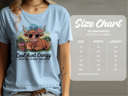 Cool Aunt Energy Graphic Softstyle T-Shirt product