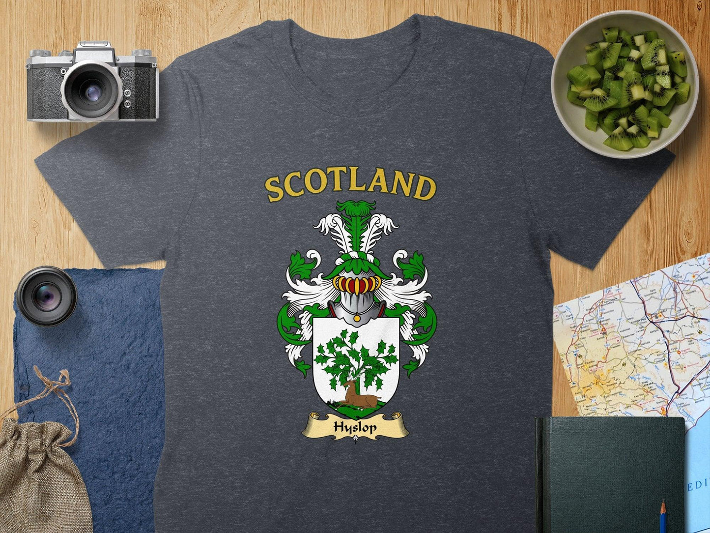 Scotland Hyslop Design Emblem Graphic T-shirt product