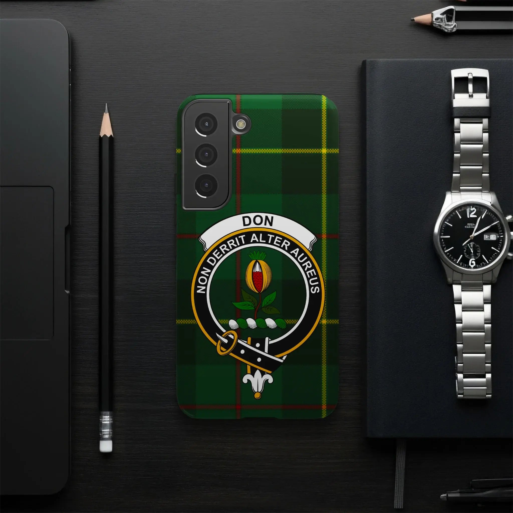 Green Tartan Pattern Non Derrit Alter Aureus Phone Case