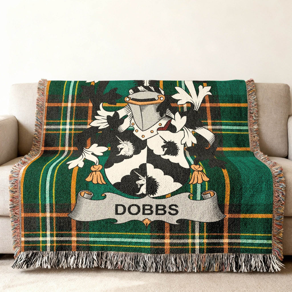 Dobbs Family Crest Green Plaid product type