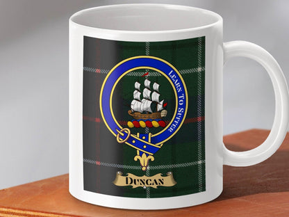 Duncan Coat of Arms Family Crest Ceramic Mug product type