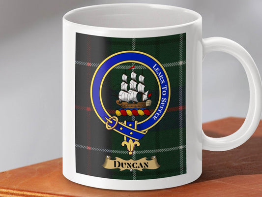Duncan Coat of Arms Family Crest Ceramic Mug product type