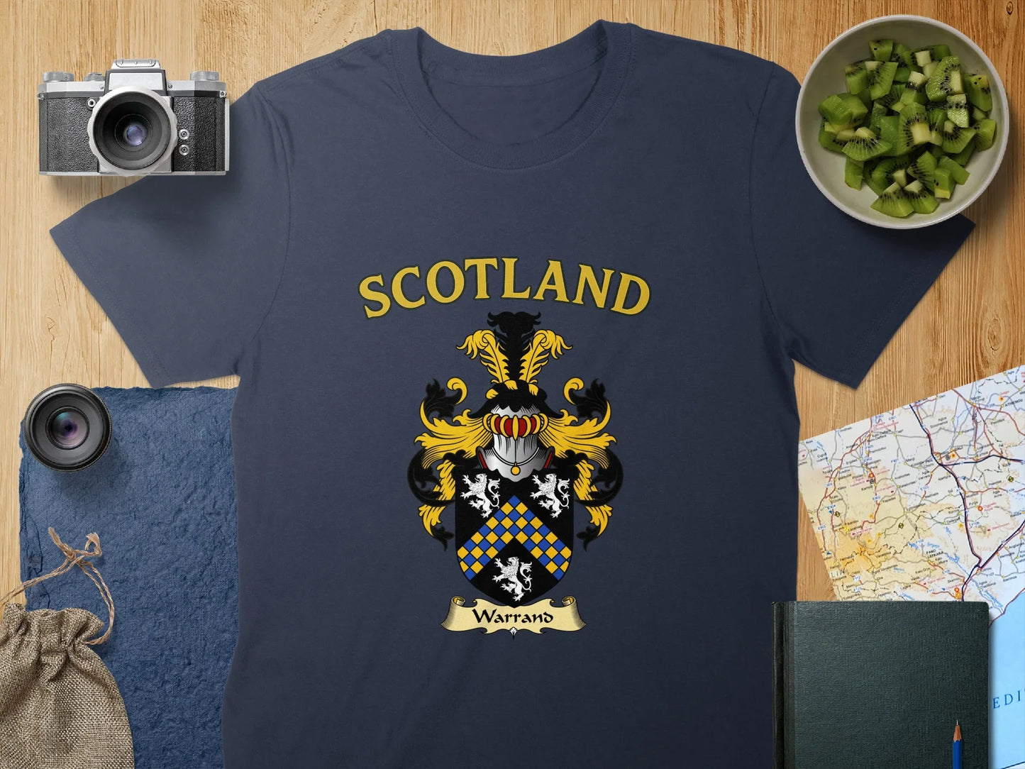 Scotland Family Crest Graphic Tee Shirt product type